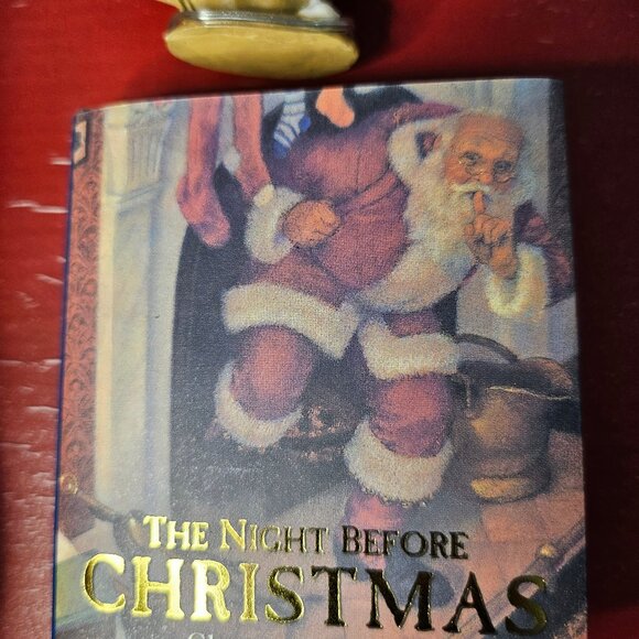 1998 The Night Before Christmas Miniature Edition And Keepsake Ornament - Picture 4 of 12